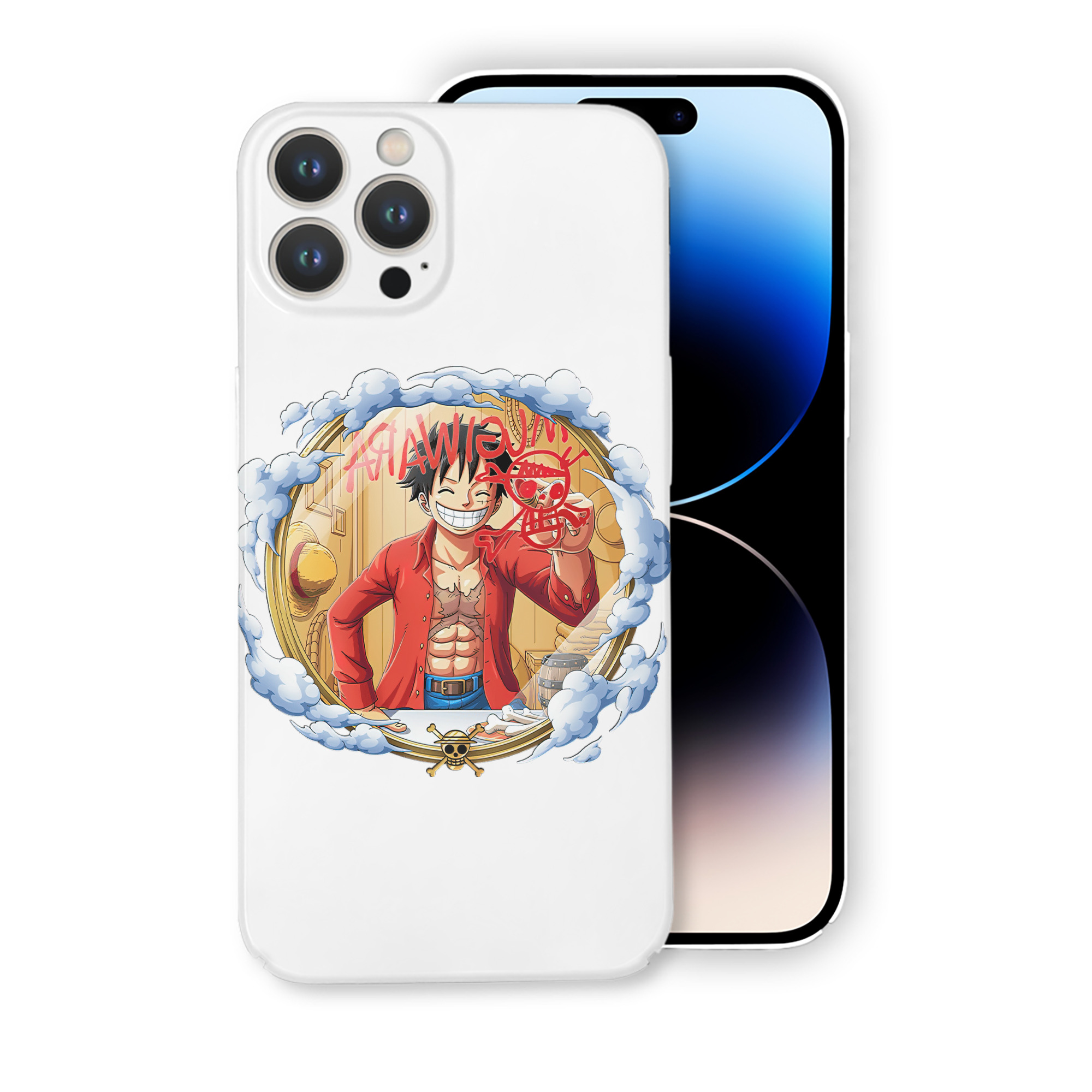 （画像用） ワンピース モンキー・D・ルフィ ONE PIECE Monkey D. Luffy 【iPhone 14シリーズ対応】ハードケース